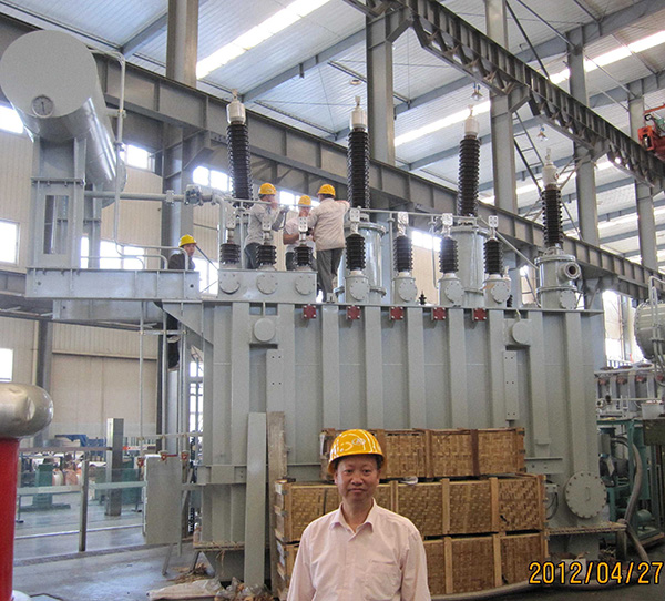 Tajikistan customers to the company acceptance, 2x50MVA/110KV substation full set of equipment